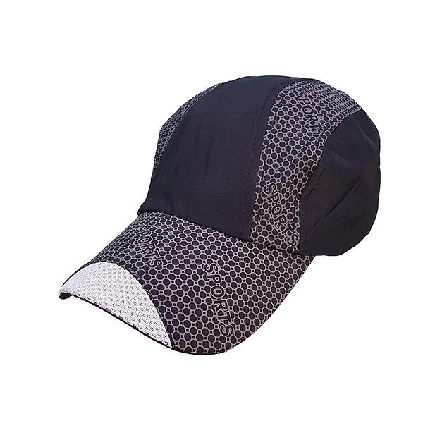 Dot Brown Customized Baseball Sports Cap With Adjustable Back Closure