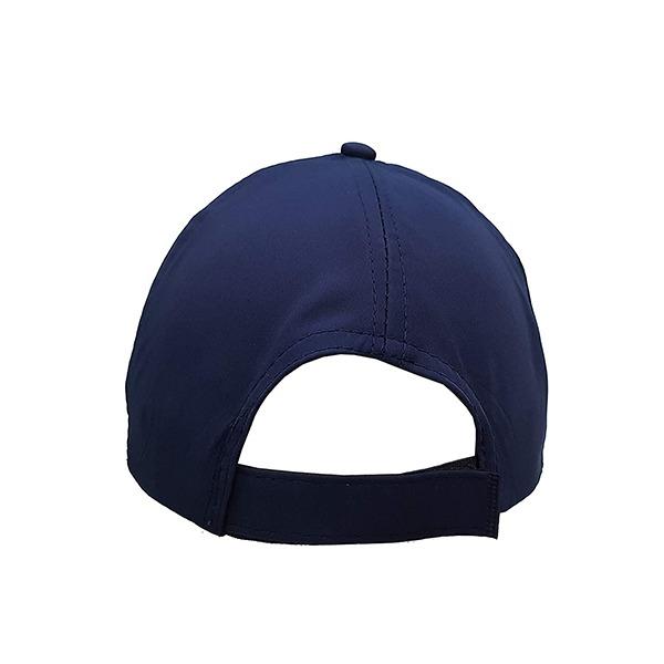 Black Customized Baseball Sports Cap With Adjustable Back Closure