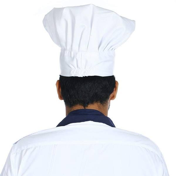 White Customized Chef Cap