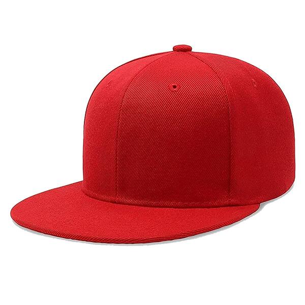 Red Customized Unisex Baseball Cap