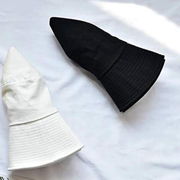 Black Customized Bucket Hat for Women