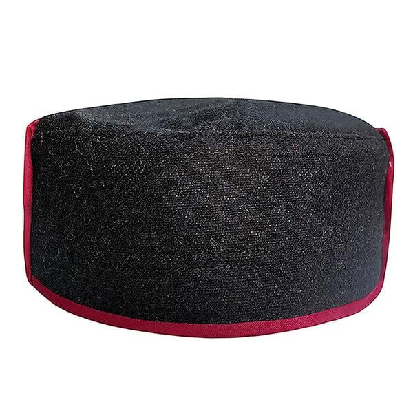 Black Customized Woolen Kullu Cap