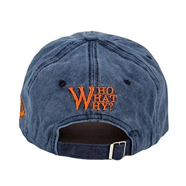 Blue Customized W Design Denim Cotton Stylish Cap