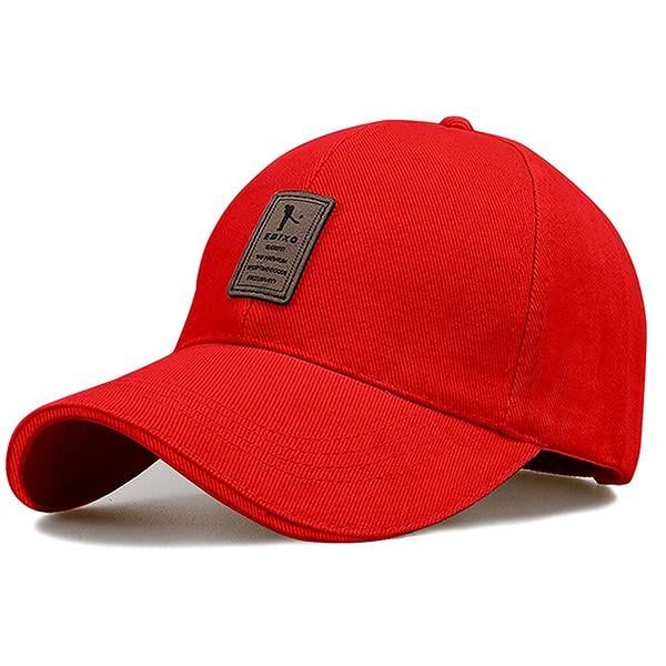 Red Customized Baseball Cap, Free Size