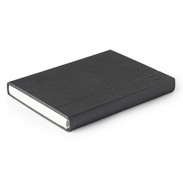 Black Customized Diary 2022, B5 Size, with Magnetic Flap Closure (440 Pages,Textured PU Leather Cover)