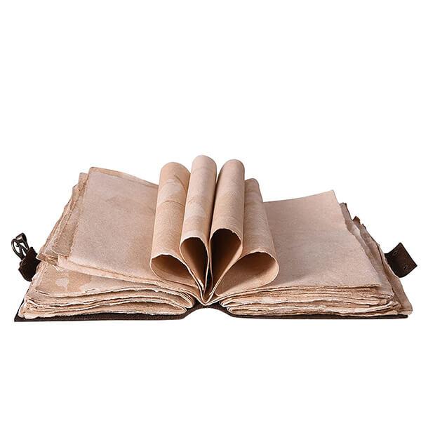 Brown Customized Genuine Leather Handmade Journal