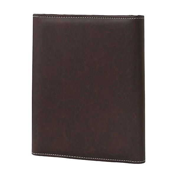 Teal Brown Customized 2022 Edition Executive Designer PU Leather Cover Folder Diary with Pen Holder, Buckle Flap, Inbuilt Calculator & Pen