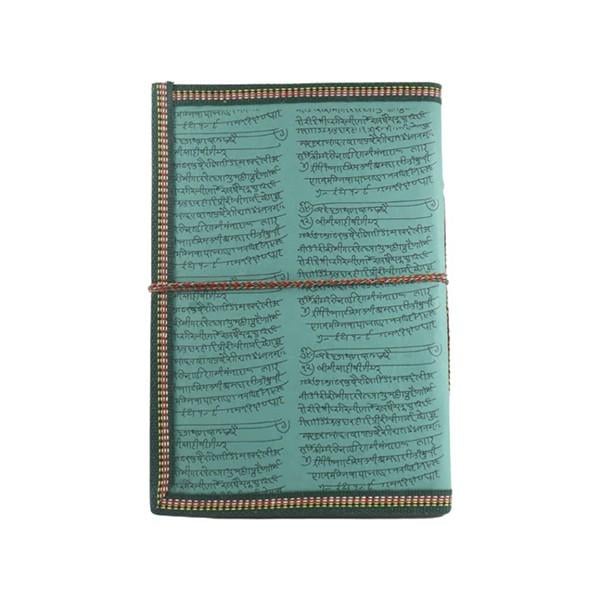 Lord Buddha Customized Printed Handmade Leather Journal Notebook Diary with Thread Lock (7