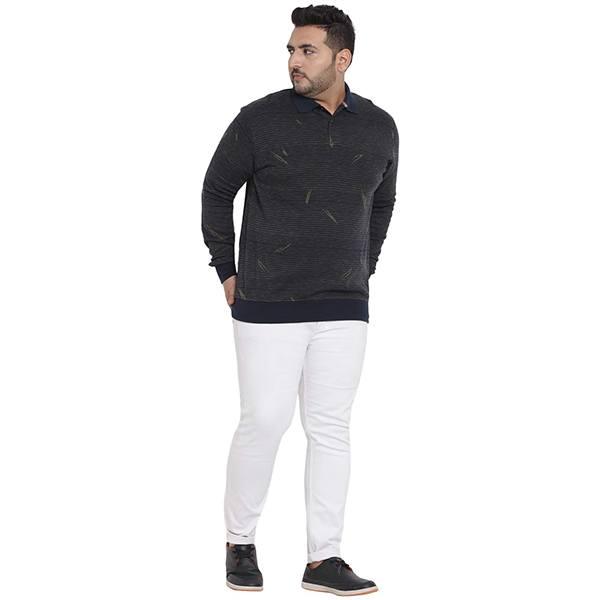 Olive Customized Men's Cotton Plus Size Pullover Sweatshirt