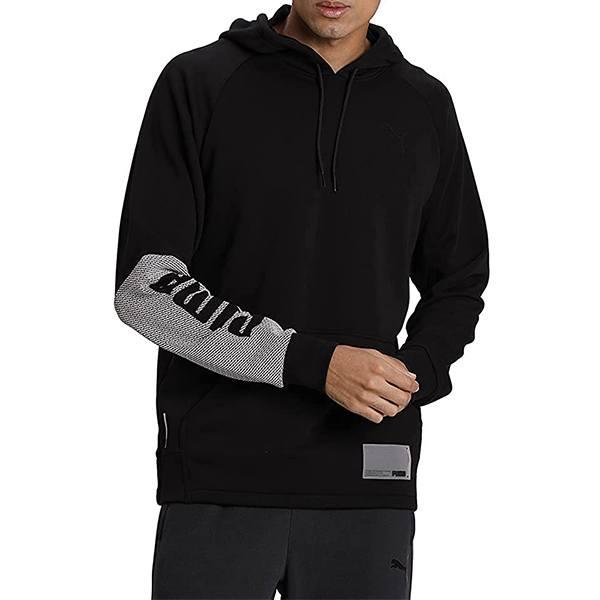 Black Customized PUMA Men's Sweatshirt