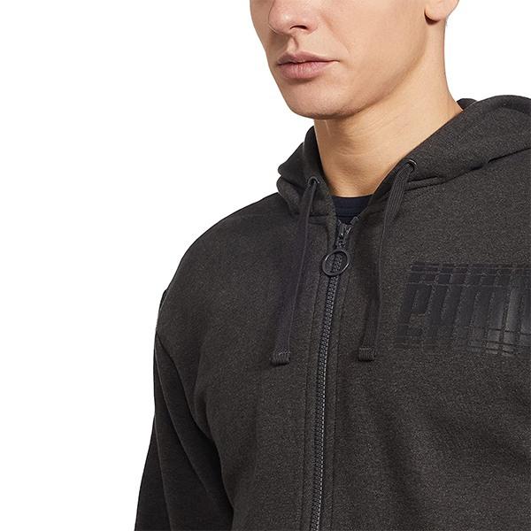 Dark Brown Customized Puma Men's Regular Sweatshirt