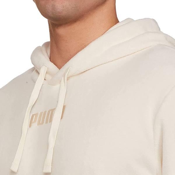 White Customized PUMA Men's Casual Hoodie