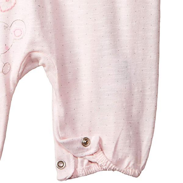Pink Customized Baby Girl's Romper Suit
