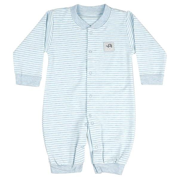 Blue Customized Infant Baby Boys/Girls Cotton Blend Romper Little boy/Girl Suit Play Suit Clothes (12-18 Months)