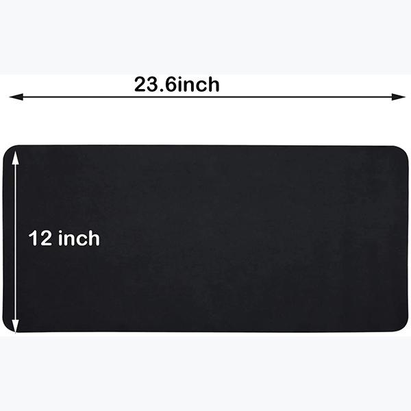 Pink Customized Non-Slip Desk Pad, Waterproof PVC Leather Desk Table Protector, Ultra Thin Large Mouse Pad, Easy Clean Laptop Desk Writing Mat