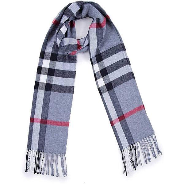 Multicolor Check Pattern Customized Scarf