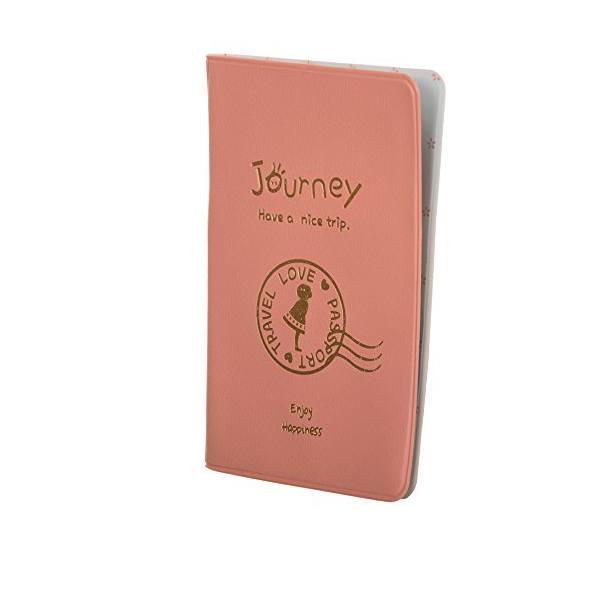 Baby Pink Customised Waterproof Leather Passport Holder