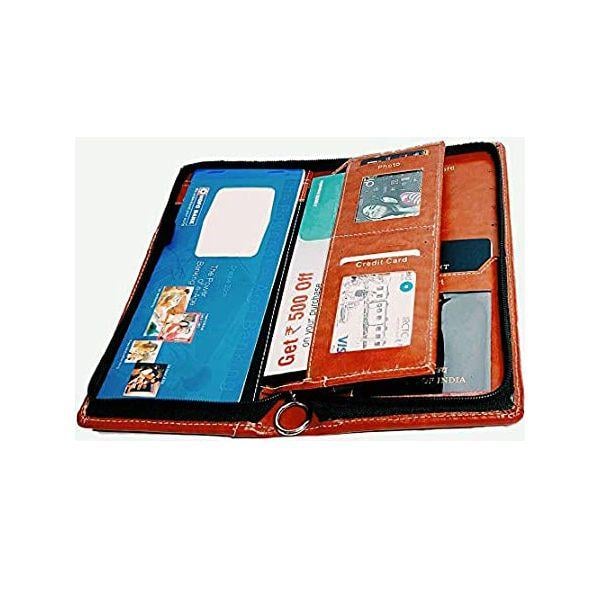 Caramel Brown Customized Unisex Passport Cover