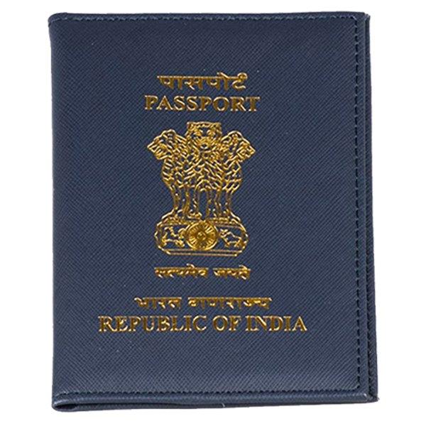 Black Customized Unisex Passport Cover