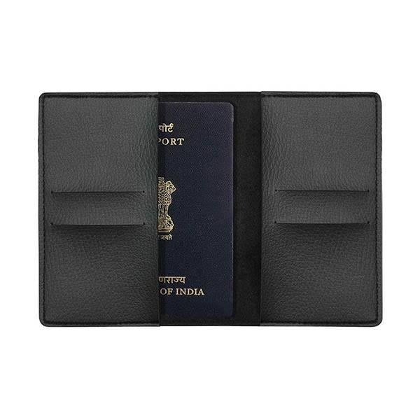 Black Customized Zindagi Na Milegi Dobara Quoted Passport Cover