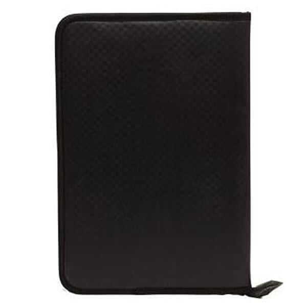 Black Customized Faux Leather Multipurpose, Professional File Folder with 20 Big Size Leaves (Size-B4)