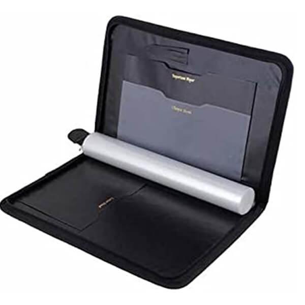 Executive File Cover Custom Buy Black Customized A4 Size Faux Leather Executive Professional File ...