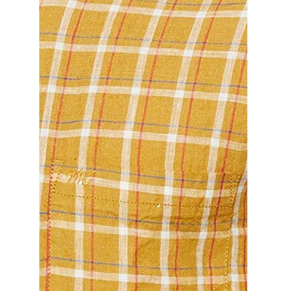 Mustard Customized Monte Carlo Men's Checkered Regular Fit Casual Shirt