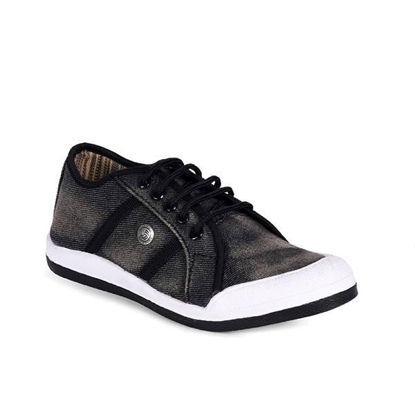 Brown Customized Men Canvas Casual Shoes