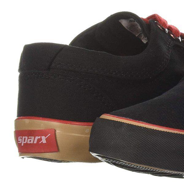 Black Customized Sparx Men's Sneakers