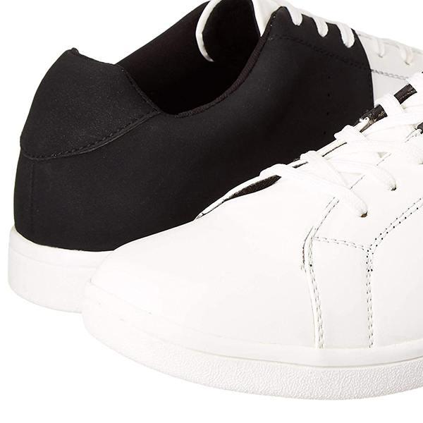 White Black Customized Men Sneakers
