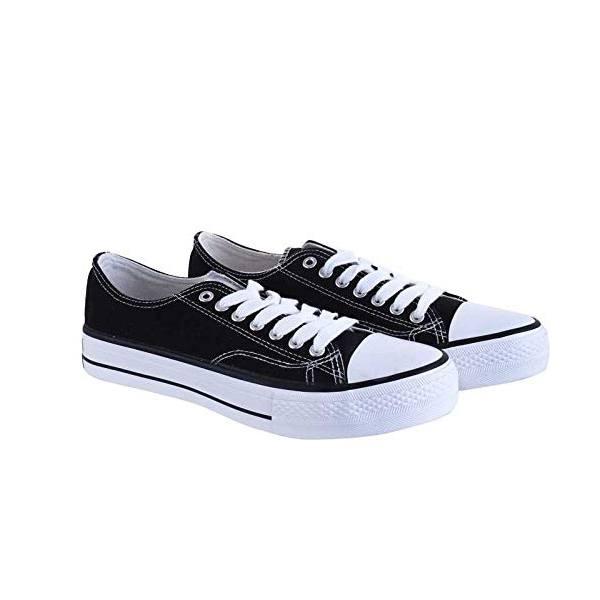 Black Customized Casual Sneakers Shoes for Men