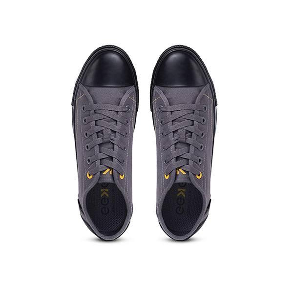 Grey Customized Paragon Canvas Lightweight Casual Shoes for Men