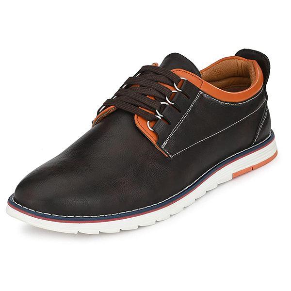 Black Orange Customized Men's Sneaker