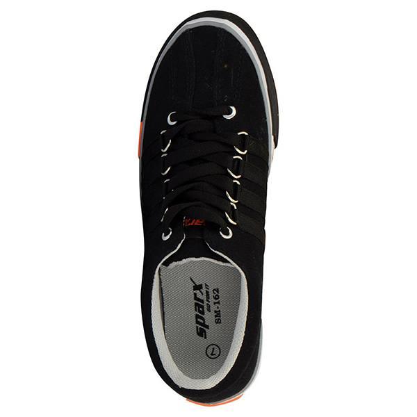 Black Customized Sparx Men's Sneakers