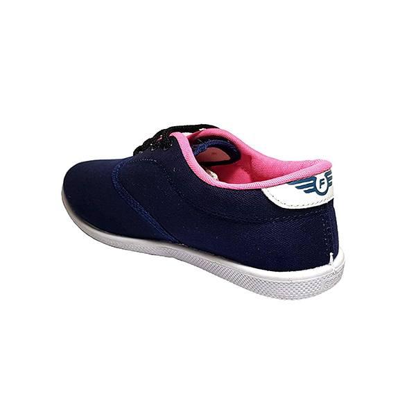 Pink Blue Customized Soft Canvas Casual Shoes, Sneakers