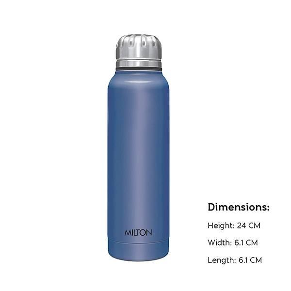 Blue Customized Milton Thermosteel Slender Flask, 300 ml