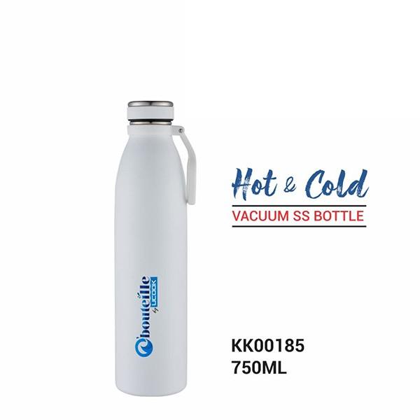 White Customized Stainless Steel Vacuum Insulated Bottle PHP (750 ml)