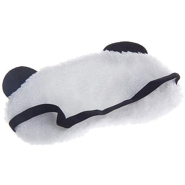 White Customized Eyelashes Panda Sleeping Eye Mask