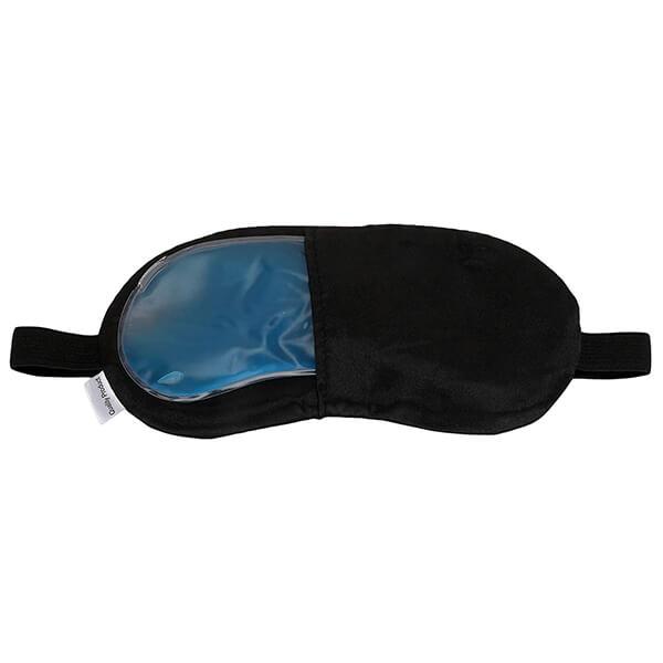 Black Customized Soft Fabric Sleeping  Eye Mask
