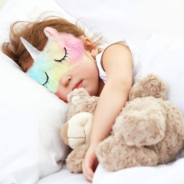 Multicolor Customized Unicorn Eye Sleeping Mask