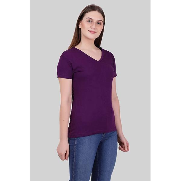 Purple Customized Women's T-Shirt
