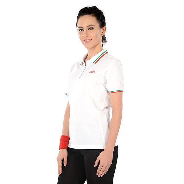White Customized Regular Fit Half Sleeve Polo T-Shirt for Women