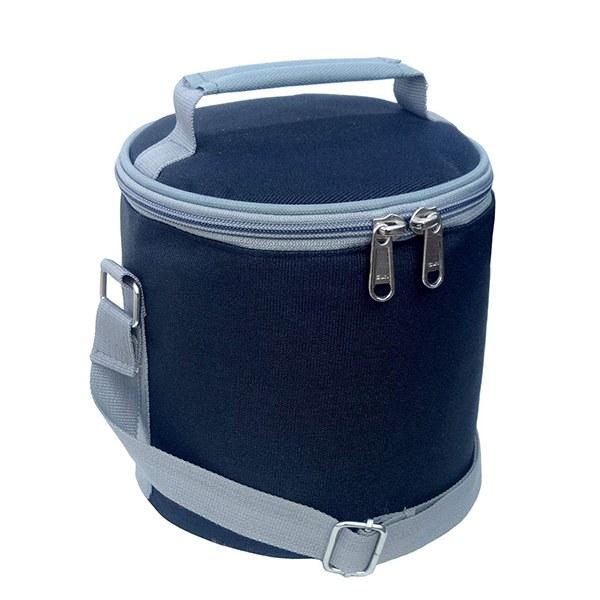 Blue Customized Tiffin Bag (Size-6.5'' x 6'' x 6