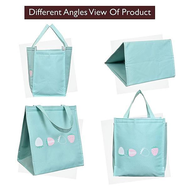 Sky Blue Customized Insulated Travel Lunch/Tiffin/Storage Bag