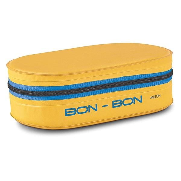 Yellow Customized Milton Bon Bon Lunch Box with 2 Leak-Proof Containers, 280 ml Each