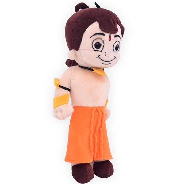 Orange Customized Chhota Bheem Toy, (22 cm)