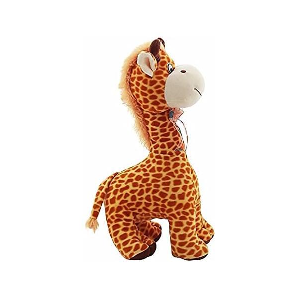 Brown Customized Toy Brown Spots Cute Stuffed Giraffe Animal Soft Toy For Kids ,(40 cm)