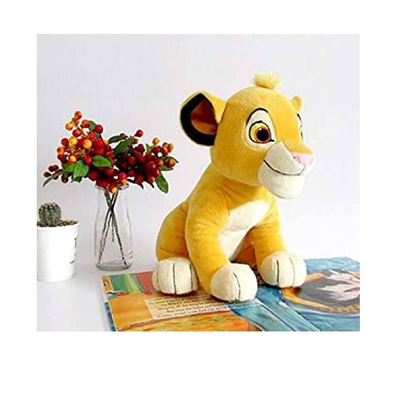 Yellow Customized Soft Animal Toys (Simba Lion Toy)