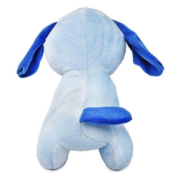 Blue Customized 20 cm Soft Standing Dog Toy