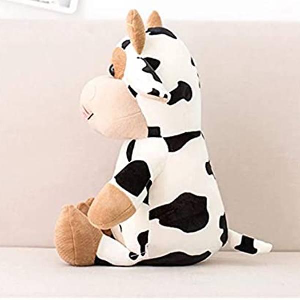 Multicolour Customized Super Soft 30 cm Small Cow Soft Toy - Polyfill Washable Cuddly Soft Toy